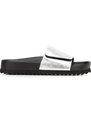 United Nude Metallic Sliders
