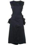 Comme Des Garçons Midi Sleeveless Dress - Blue
