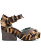 Paola D'arcano Paola D'arcano D9281 Multi Leather/fur/exotic