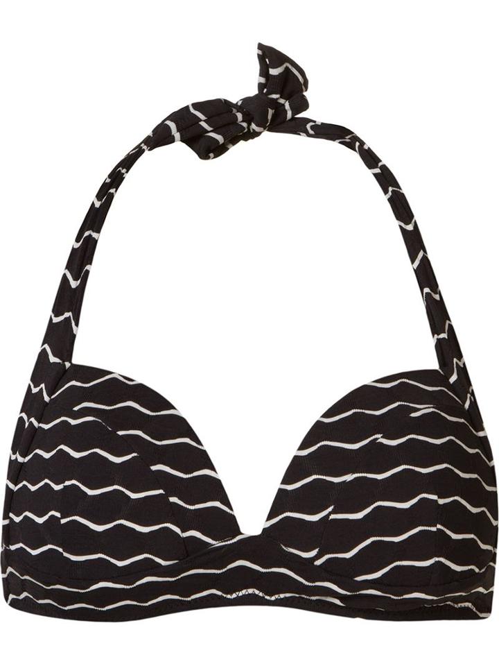 Amir Slama Striped Bikini Top