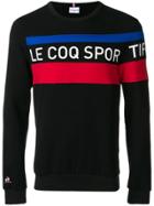Le Coq Sportif Logo Print Sweatshirt - Black