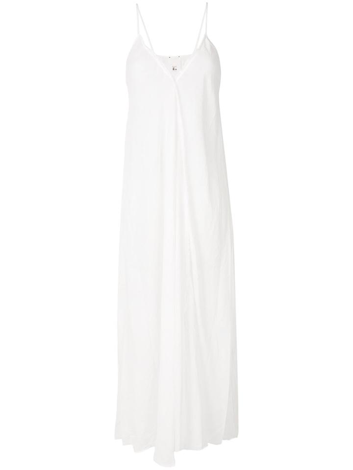Lost & Found Ria Dunn Long Flared Dress - White