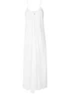 Lost & Found Ria Dunn Long Flared Dress - White