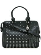 Alexander Mcqueen Small Padlock Studded Tote