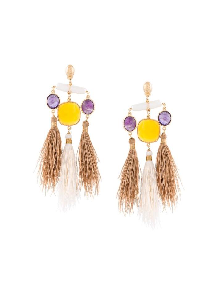 Gas Bijoux 'bella Vista' Earrings, Women's, Nude/neutrals