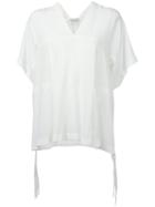 Christian Wijnants - Crepe Top - Women - Silk Crepe - 40, Women's, White, Silk Crepe