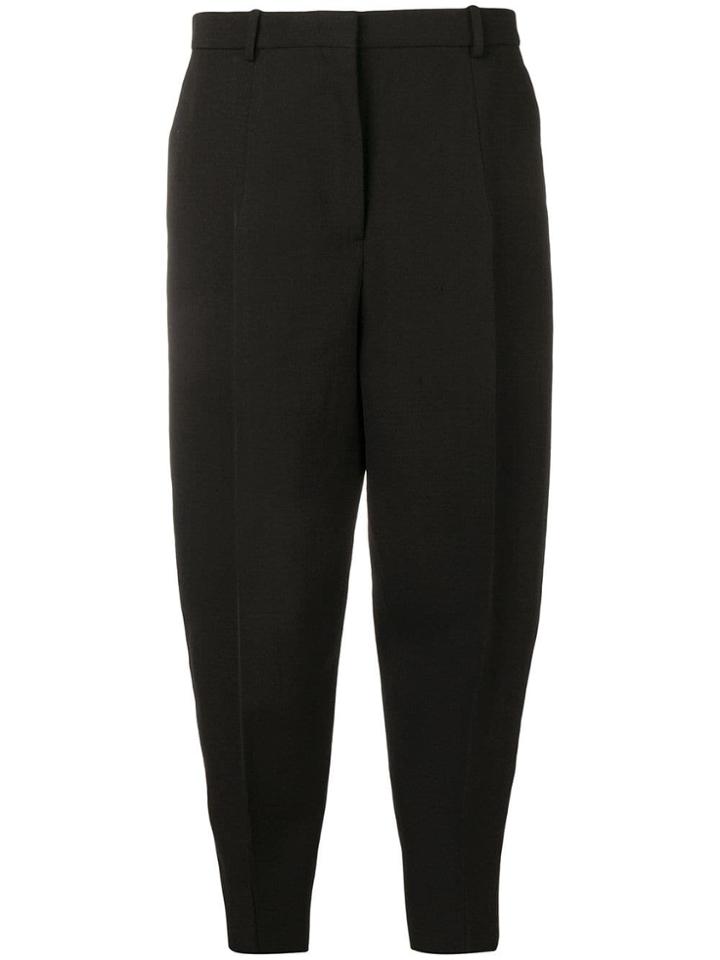 Jil Sander Baggy Tailored Trousers - Black