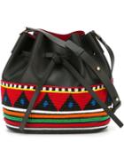 Les Petits Joueurs Beaded Bucket Shoulder Bag