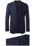 Lardini - Two-piece Slim Fit Suit - Men - Silk/cupro/viscose/wool - 50, Blue, Silk/cupro/viscose/wool