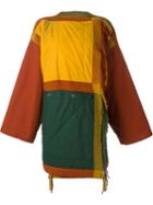 Jc De Castelbajac Vintage Oversized Colour Block Coat