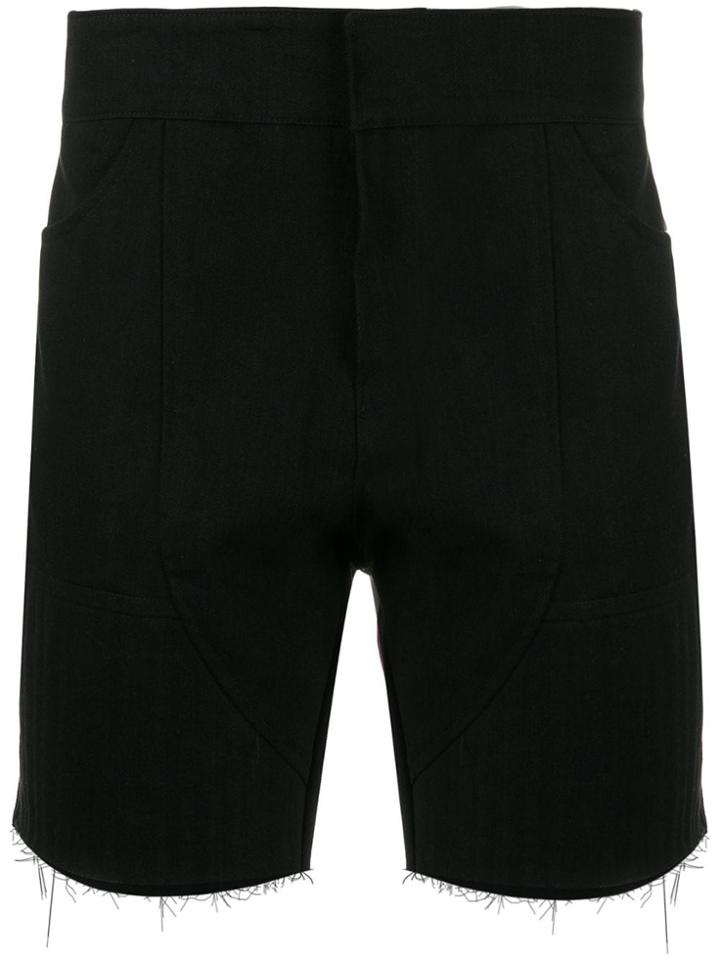 Not Guilty Homme Denim Shorts - Black
