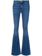 Flared Jeans - Women - Acetate - 27, Blue, Acetate, Mih Jeans