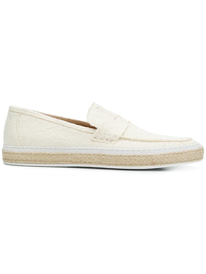 Lardini Slip-on Espadrilles - White