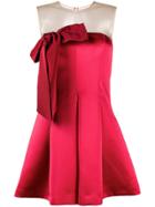 P.a.r.o.s.h. Sleeveless Bow Embellished Dress - Red