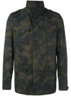 Etro - Camouflage Print Jacket - Men - Cotton/polyester/acetate/cupro - S, Green, Cotton/polyester/acetate/cupro