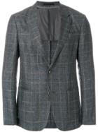 Z Zegna Classic Fitted Blazer - Grey