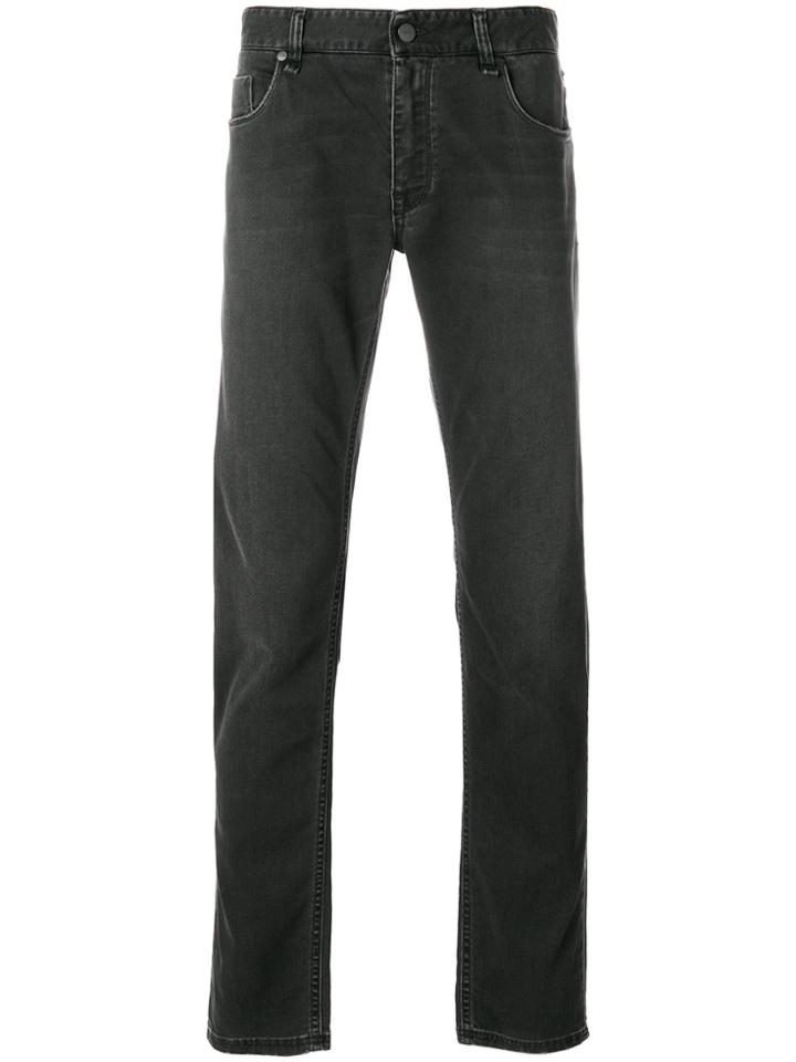Fendi Slim Fit Jeans - Black