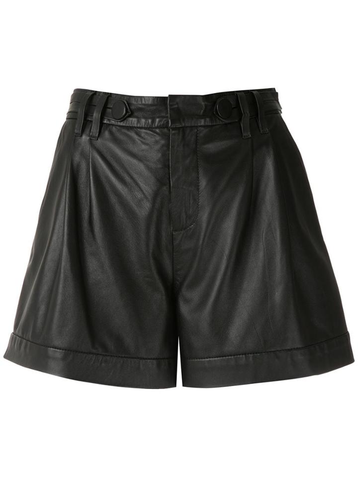 Tufi Duek Short Couro - Black