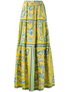Philosophy Di Lorenzo Serafini Paisley-print Maxi Skirt - Yellow