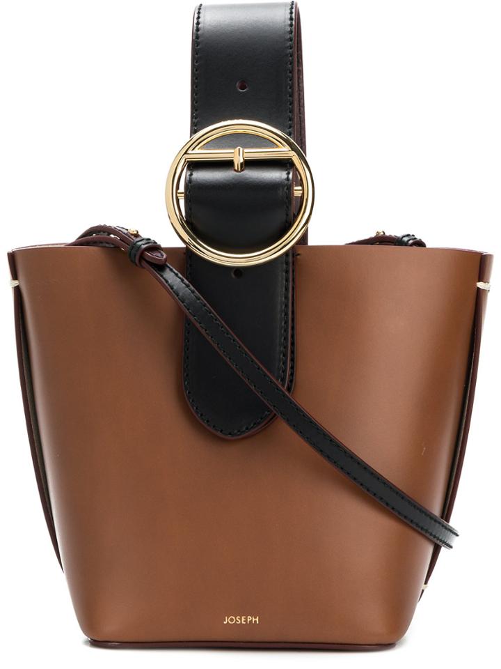 Joseph Bucket Shoulder Bag - Brown