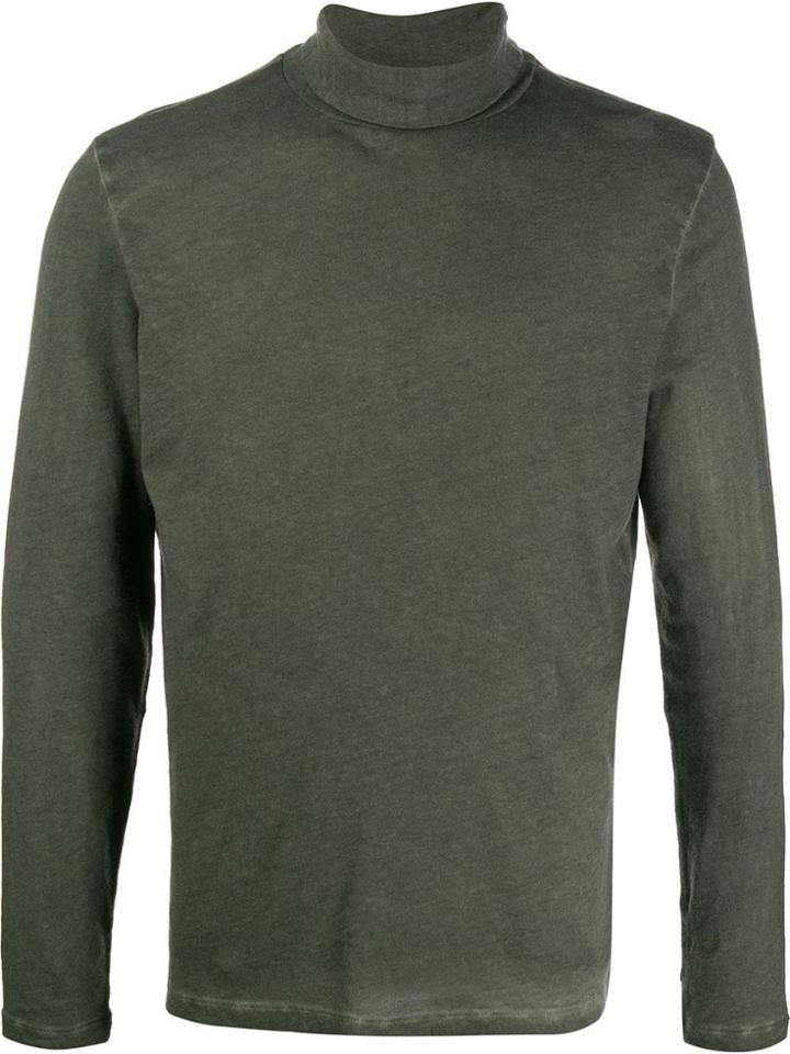 Majestic Filatures Roll-neck Jumper - Green