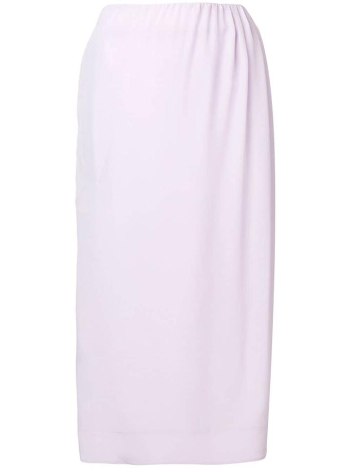 Simone Rocha Snap Button Side Midi Skirt - Purple