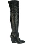 A.f.vandevorst Block-heel Tall Boots - Black