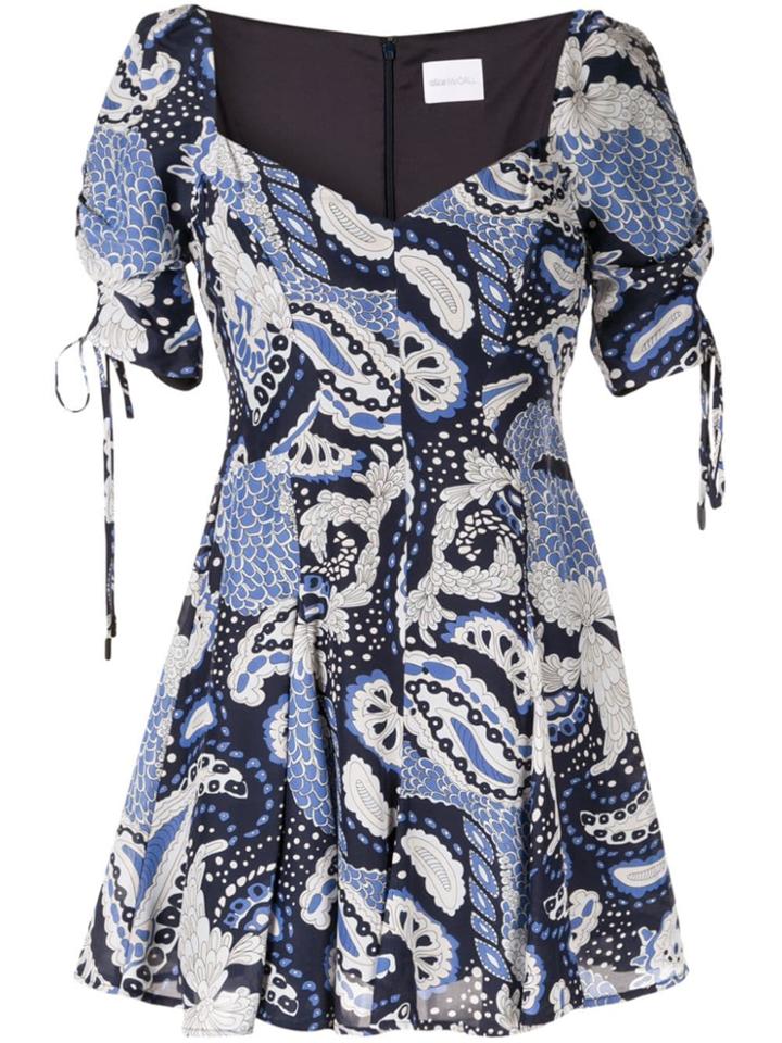 Alice Mccall Pailsey Mini Dress - Blue