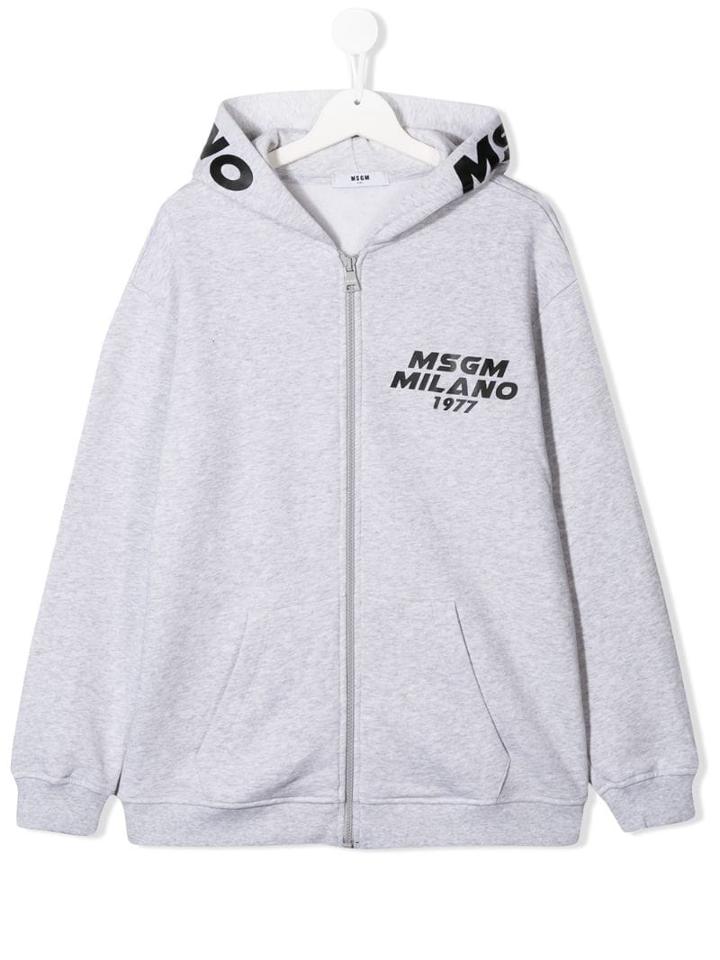Msgm Kids 020239t101 - Grey