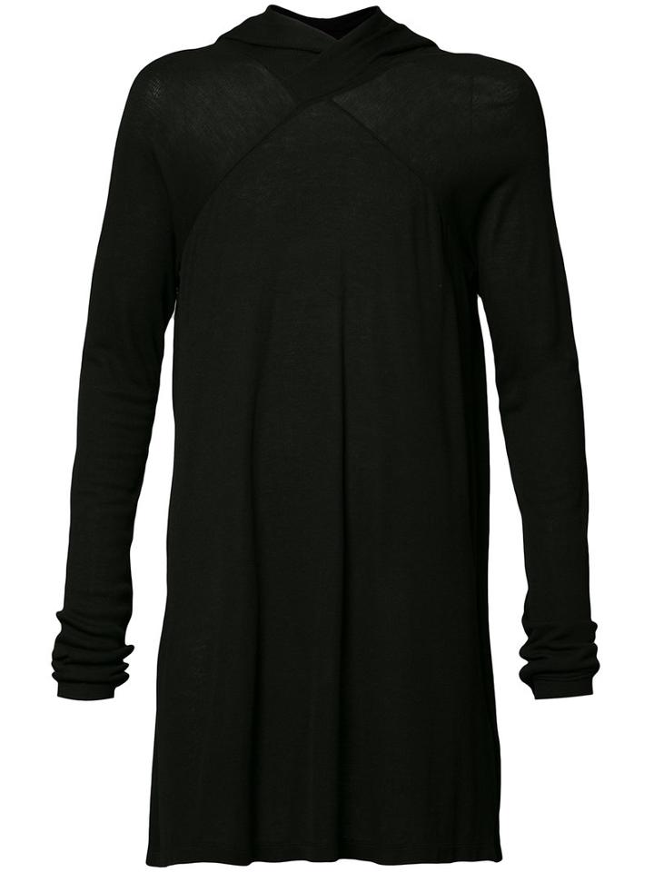 Julius Elongated Sleeves Hoody, Men's, Size: 2, Black, Rayon/ramie