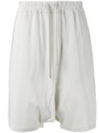 Rick Owens Drkshdw - Pod Shorts - Women - Cotton - S, Nude/neutrals, Cotton