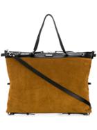 Saint Laurent Id Tote Bag - Brown