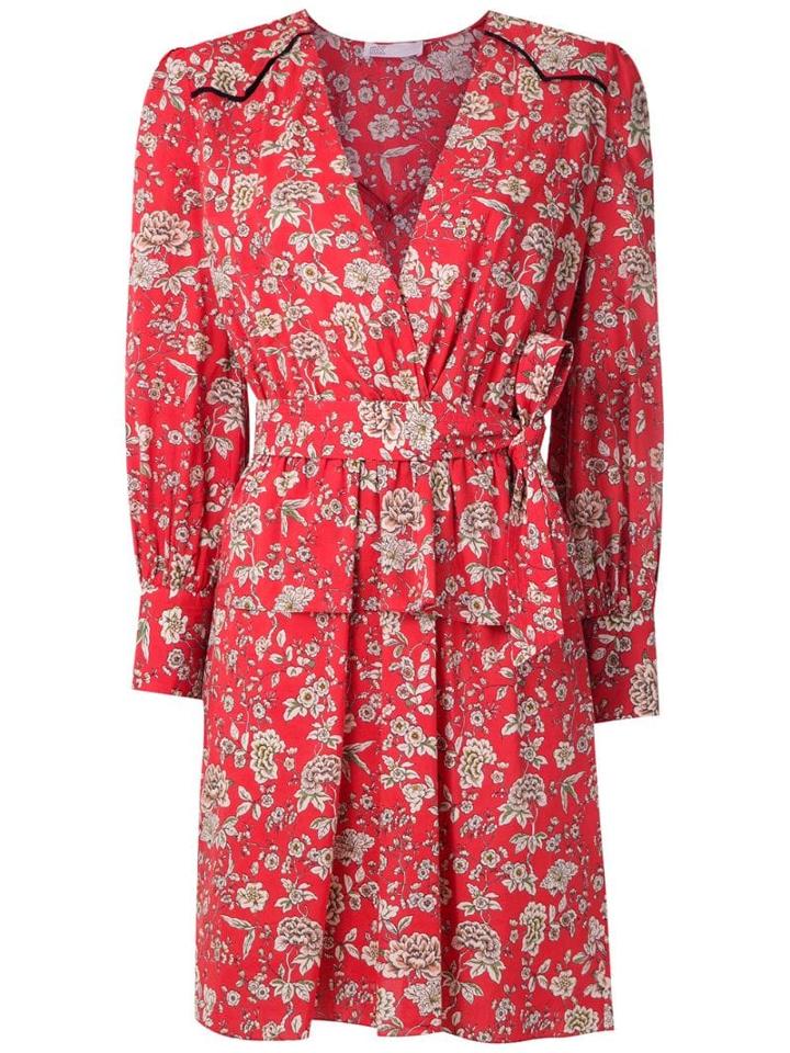 Nk Flower Lilly Midi Dress - Neutrals