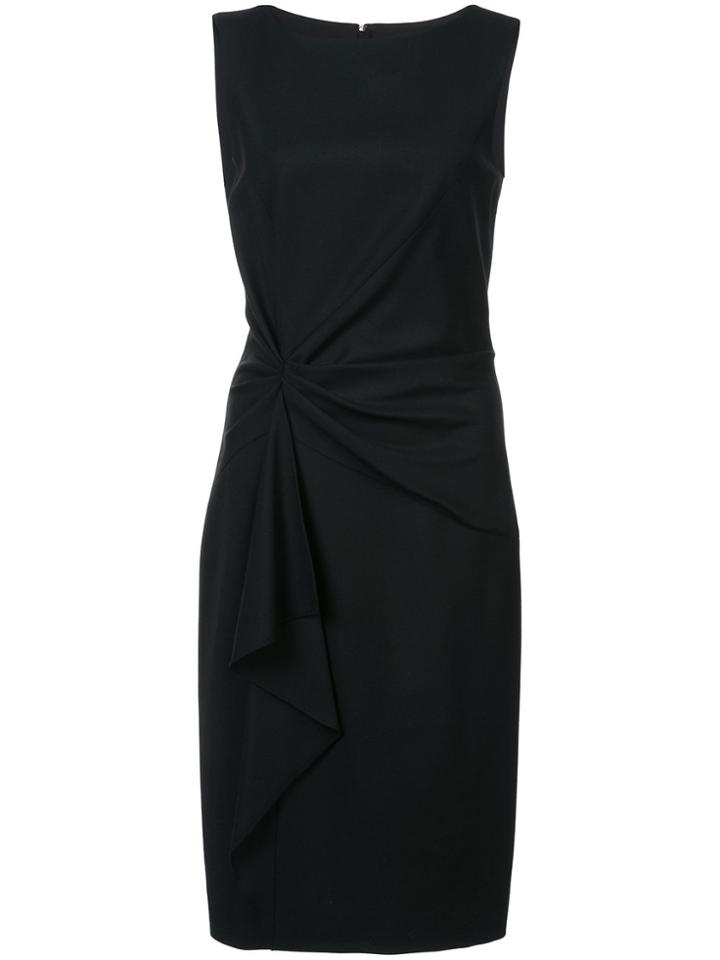 Carolina Herrera Gathered Detail Dress - Black