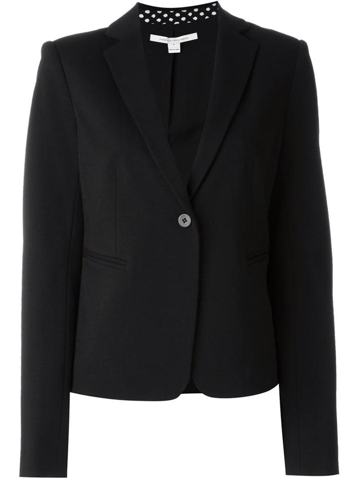 Diane Von Furstenberg One Button Blazer