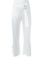Manning Cartell Belted Frayed Trousers