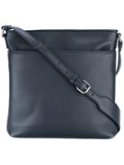 Ermenegildo Zegna - Woven Shoulder Bag - Men - Calf Leather - One Size, Blue, Calf Leather