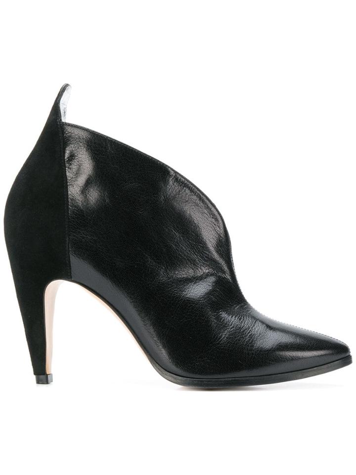 Givenchy Leather Ankle Boots - Black