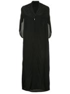 Yohji Yamamoto Vintage Sleeveless Kimono Style Dress - Black