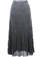 Proenza Schouler Pleated Mid-length Skirt - Metallic