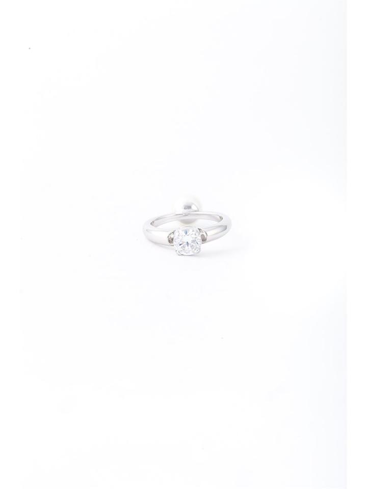 Maison Margiela Pearl And Gemstone Ring