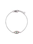 Ileana Makri Small Eye Bracelet, Women's, Metallic