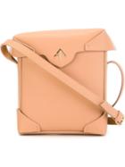 Manu Atelier Mini 'pristine' Cross Body Bag, Women's, Nude/neutrals, Leather