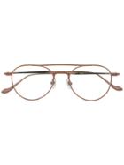 Matsuda Aviator Frame Glasses - Metallic