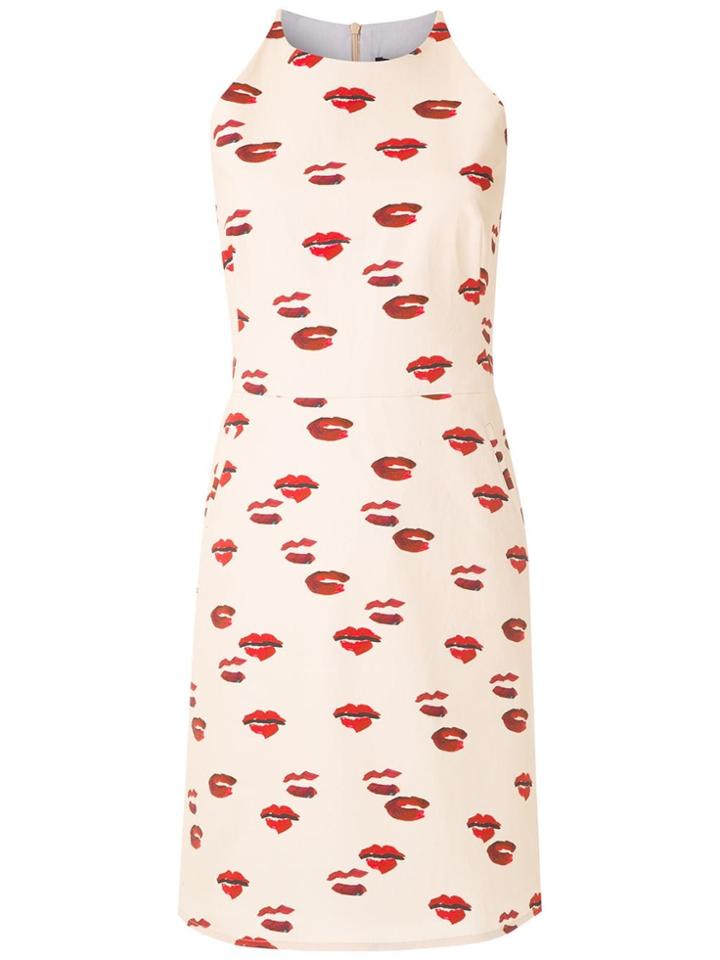 Andrea Marques Printed Dress - Neutrals