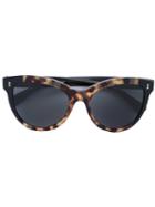 Valentino - Valentino Garavani Cat Eye Sunglasses - Women - Pvc - One Size, Brown, Pvc