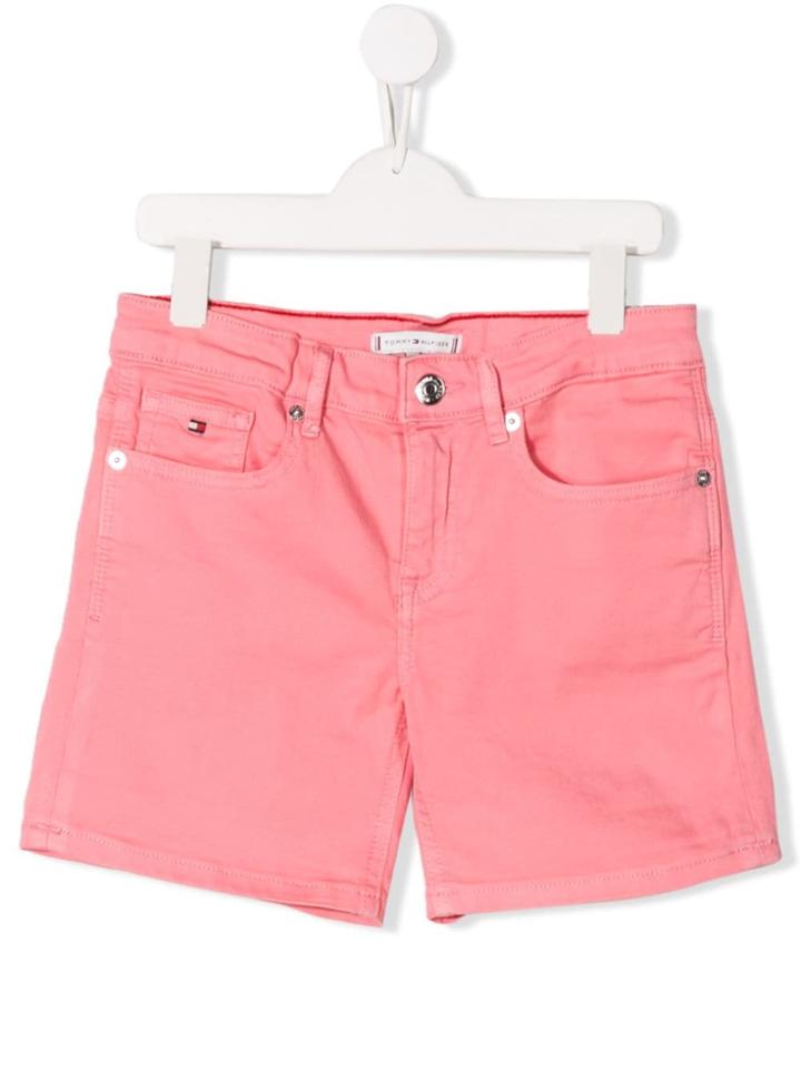 Tommy Hilfiger Junior Five Pocket Shorts - Pink
