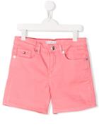 Tommy Hilfiger Junior Five Pocket Shorts - Pink
