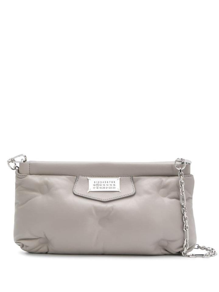 Maison Margiela Glam Slam Padded Clutch - Grey