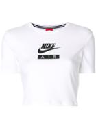 Nike Cropped Logo T-shirt - White
